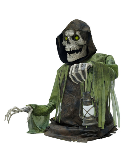Gigantischer Skelett Groundbreaker Halloween Animatronic 147cm