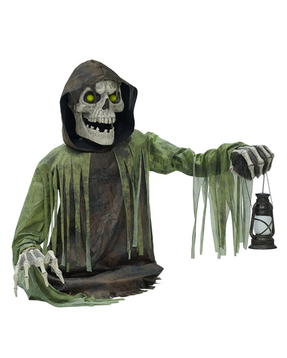 Gigantischer Skelett Groundbreaker Halloween Animatronic 147cm
