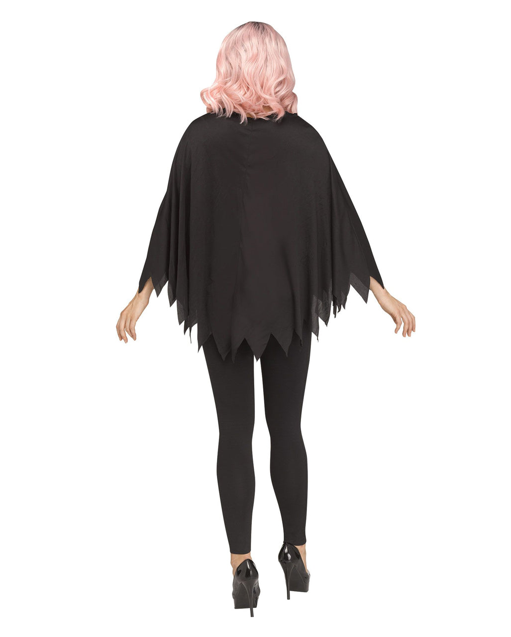 Skelett Glitzer Poncho Rosé Gold