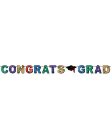 Funkelnder Congrats Grad Banner