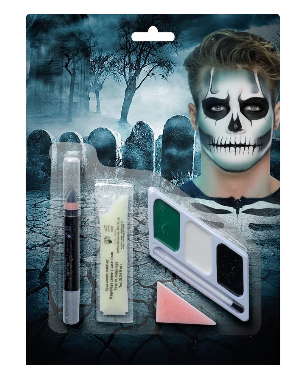 Skeleton Make Up Set