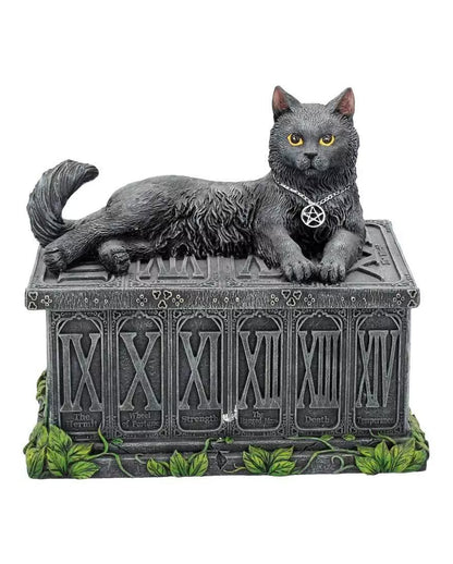 Glückswächter Katze Schatulle