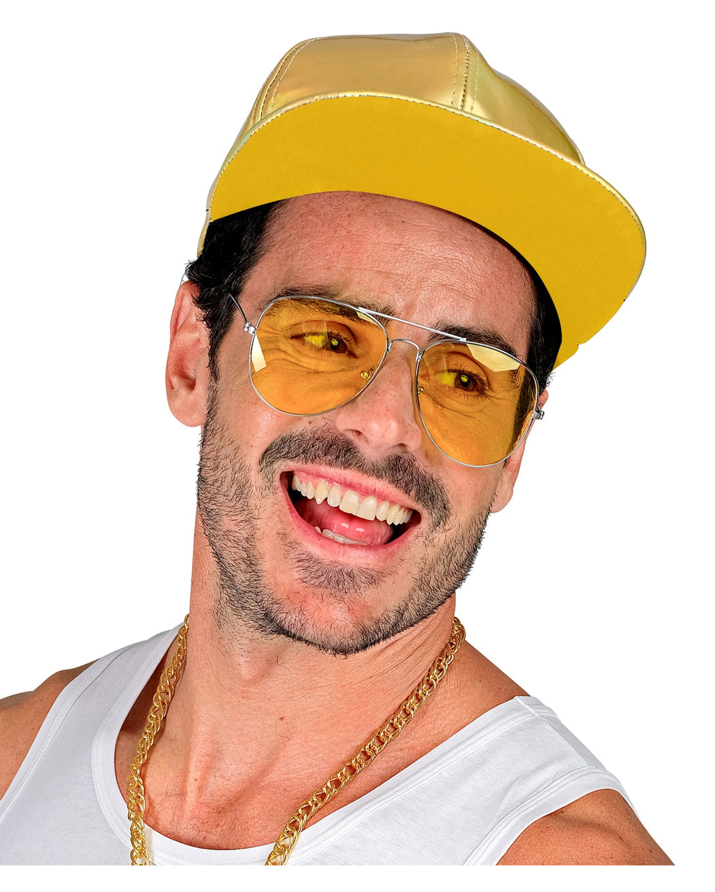 Goldene Holographic Basecap