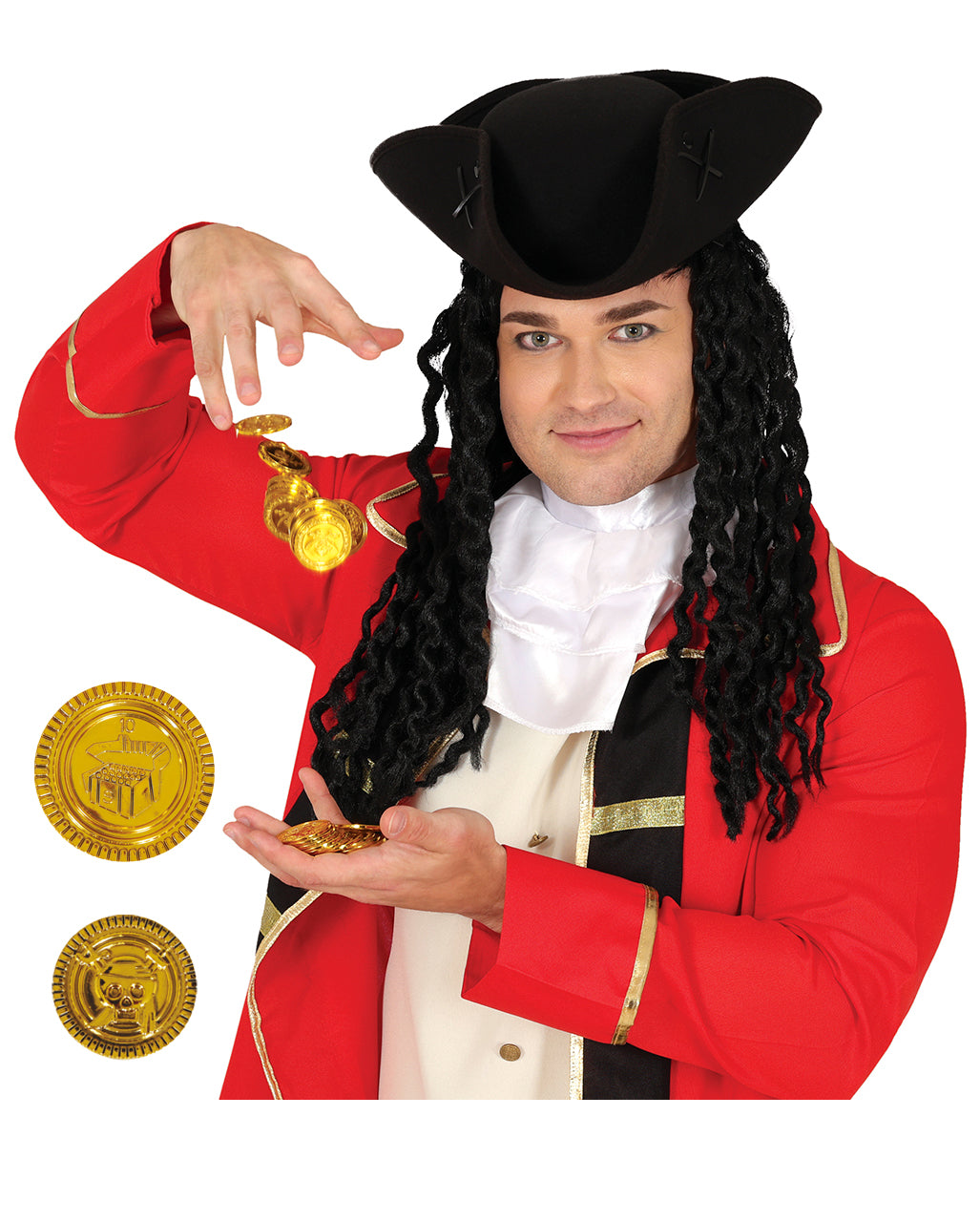 Golden Pirate Coins 25 Pieces