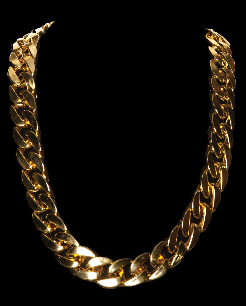 Goldglänzende Proll Panzerkette