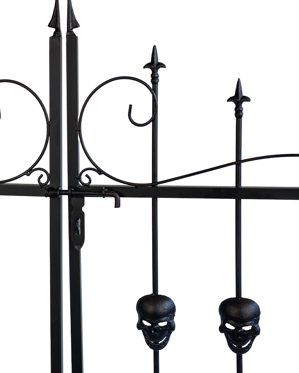 Gothic Cemetery Friedhofs Torbogen mit Gatter 2,85m