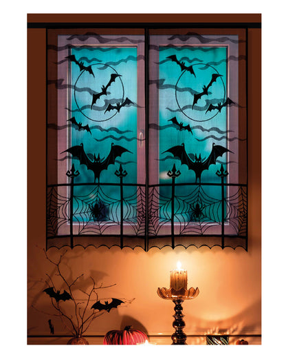 Fledermaus Halloween Fensterdeko 102x213cm