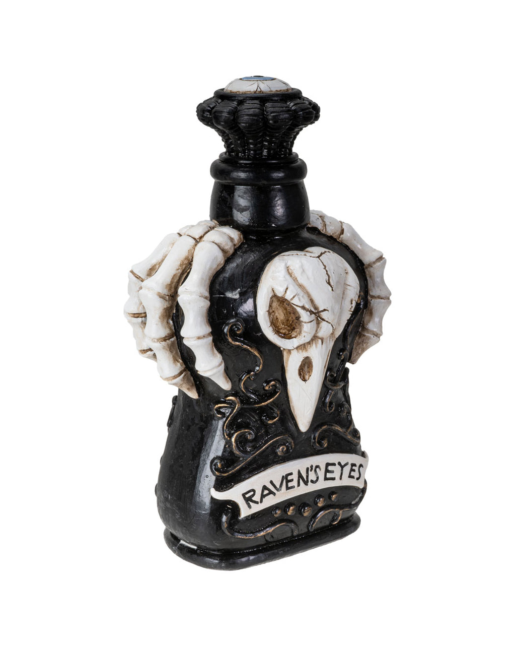 Antike Giftflasche "Raben Augen"