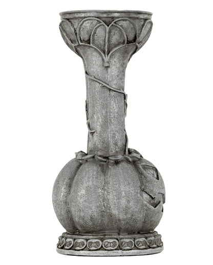 Gothic Kürbis Kerzenhalter 25cm