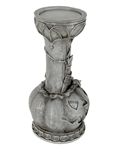 Gothic Kürbis Kerzenhalter 25cm