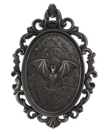 Gothic Picture Frame with Bat Relief, 25cm