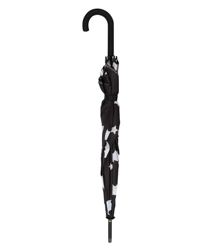Gothic Umbrella With Bats Motif