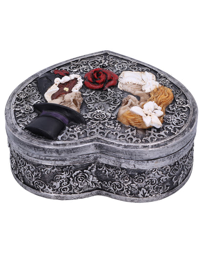 Gothic Box mit Skelett Brautpaar 13,5cm