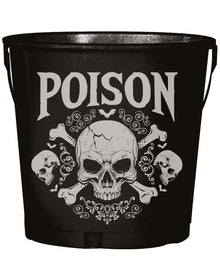 Metall Behälter Gothic Skull "Poison"