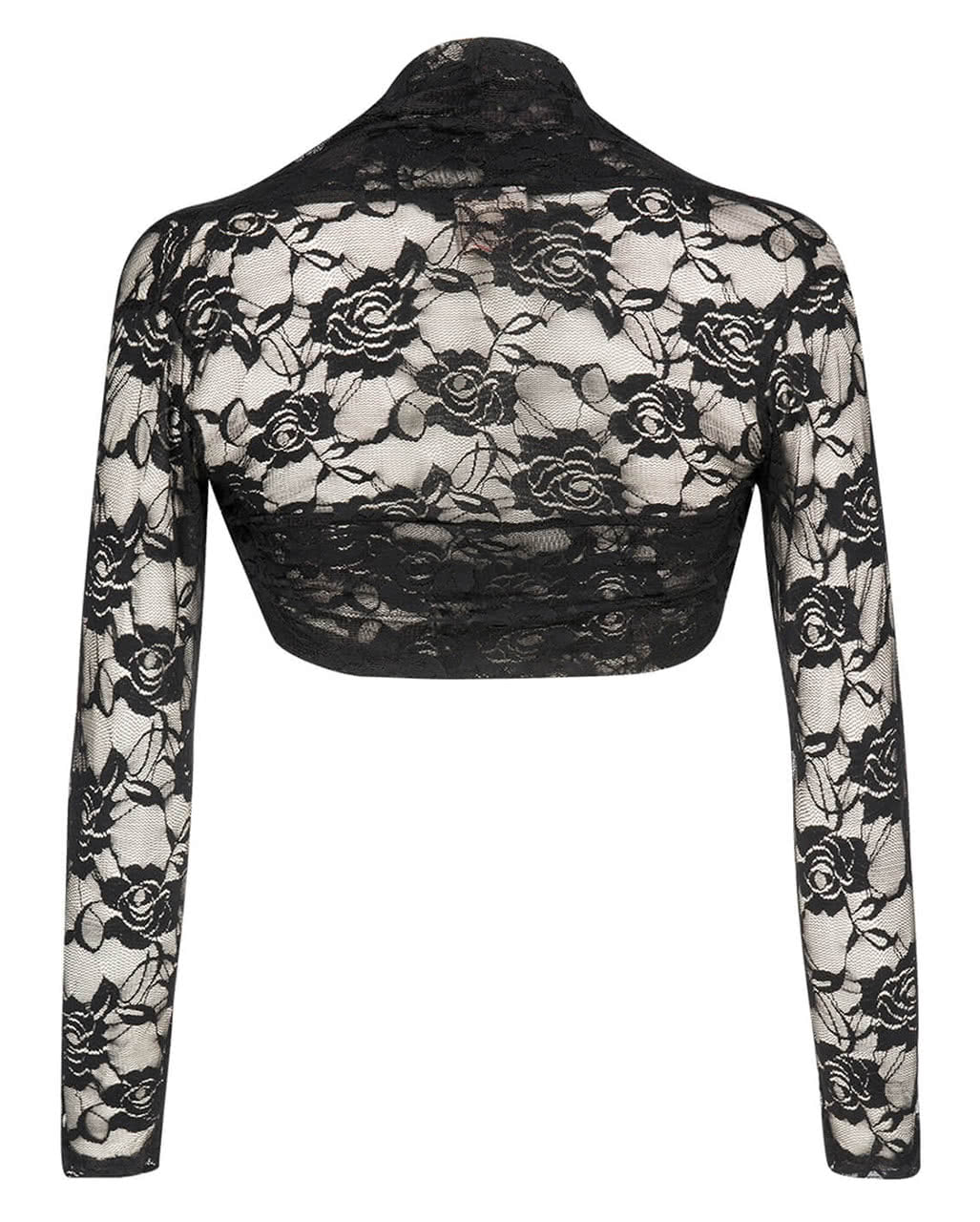 Victorian Spitzenbolero schwarz