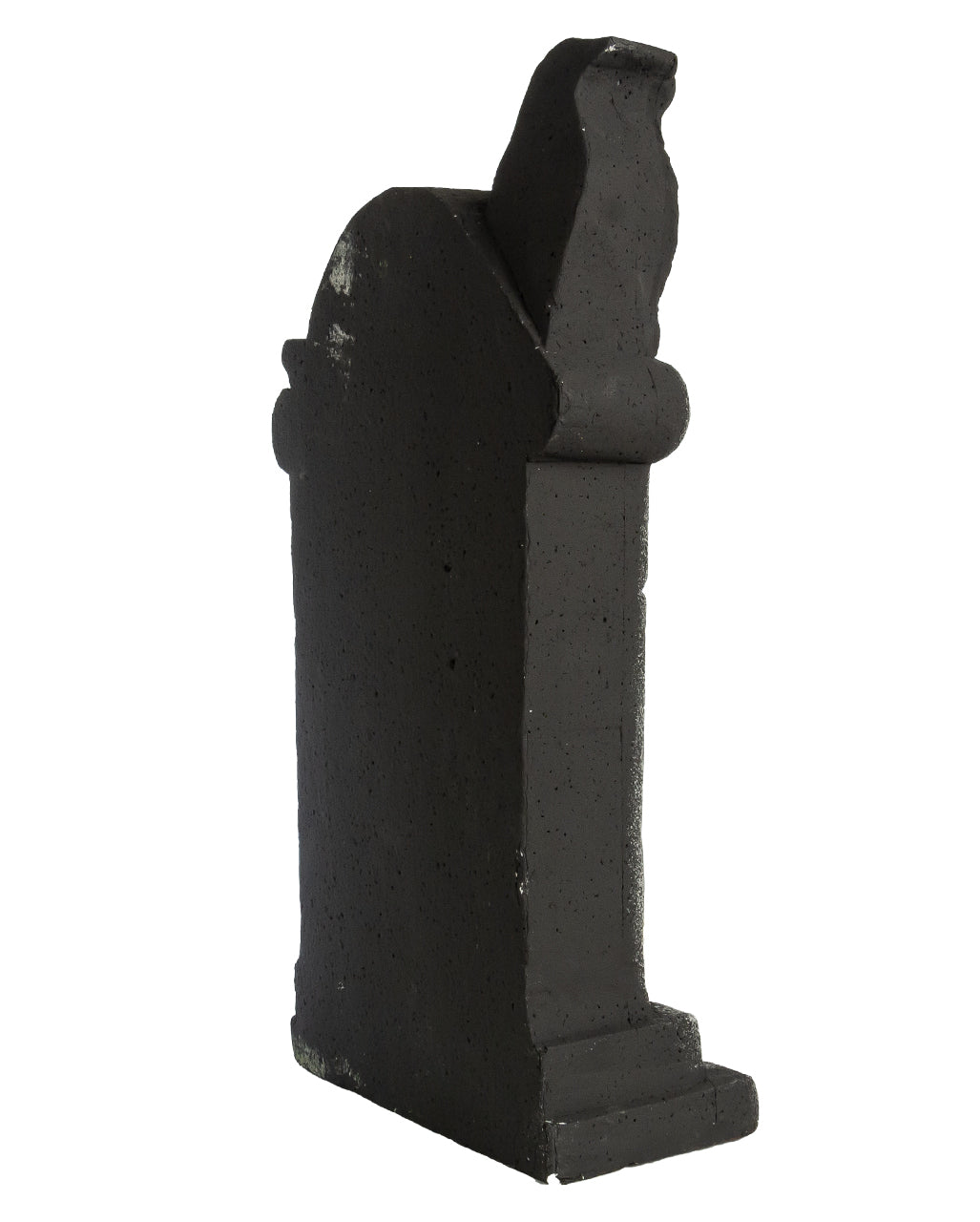 Grabstein mit Rabe & Totenschädel 47cm