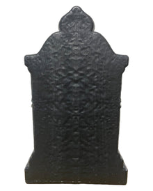 Grabstein mit sich bewegendem Totenkopf & Sound & Licht 39cm
