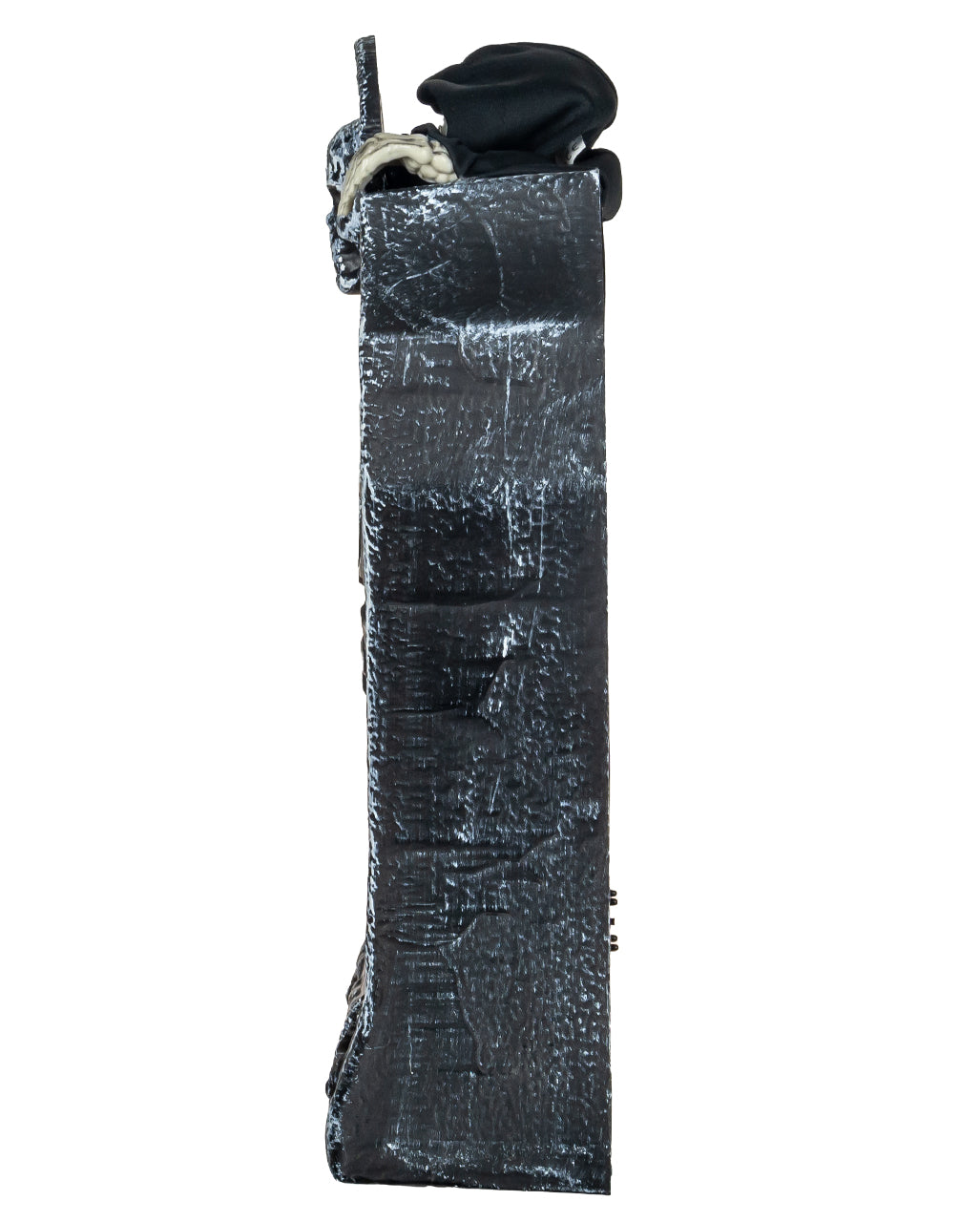 Grabstein mit Verstecktem Sensenmann Animatronic 39cm