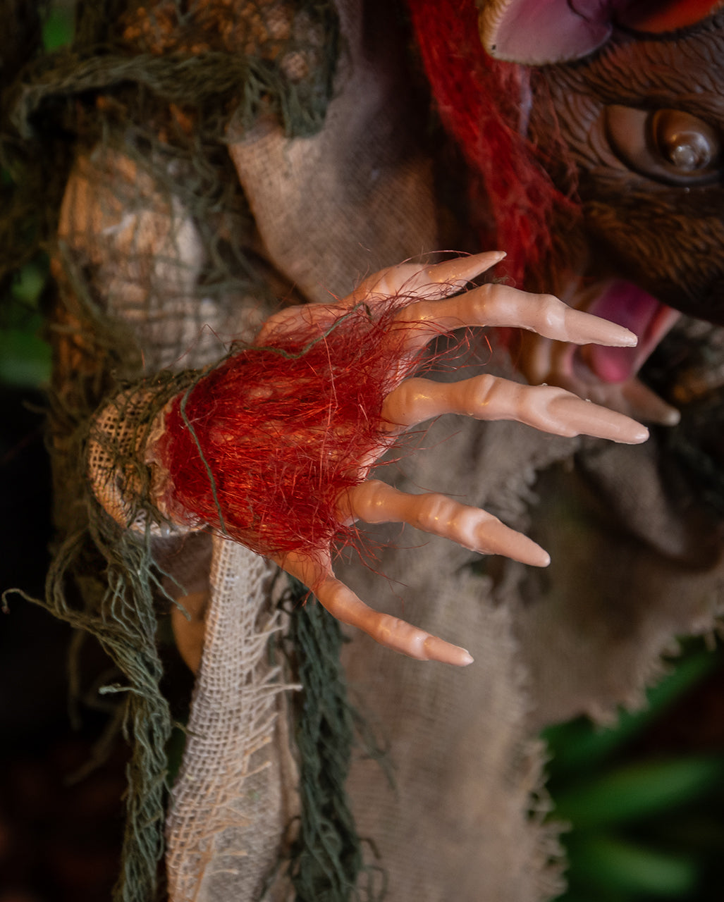 Animatronic grapschende Fledermaus
