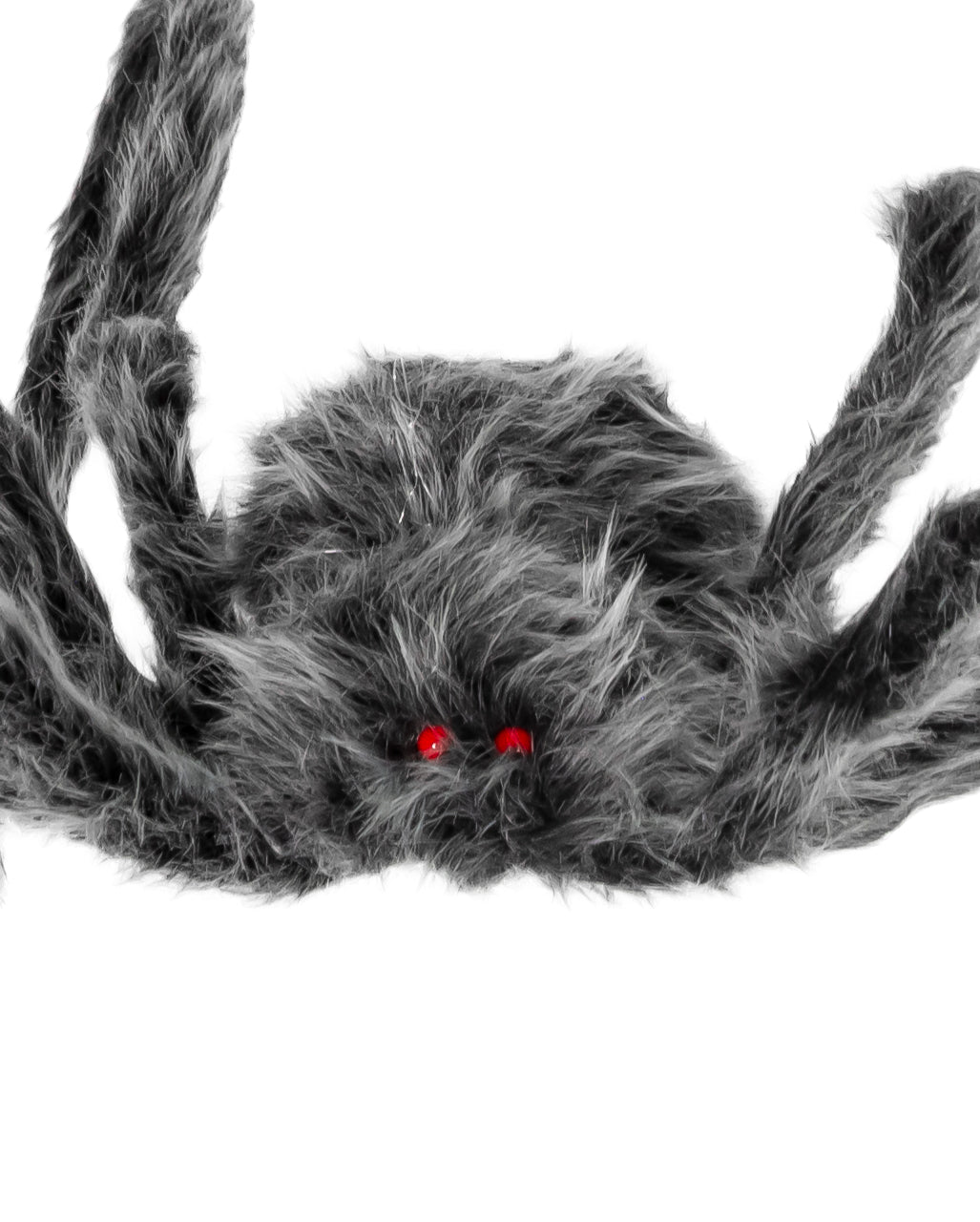 Grau-Schwarz Melierte Monsterspinne 228cm