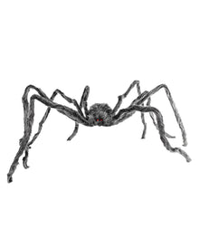 Grau-Schwarz Melierte Monsterspinne 228cm