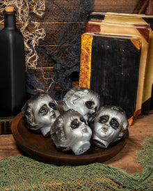 Friedhofs Gothic Puppenköpfe 4 St.