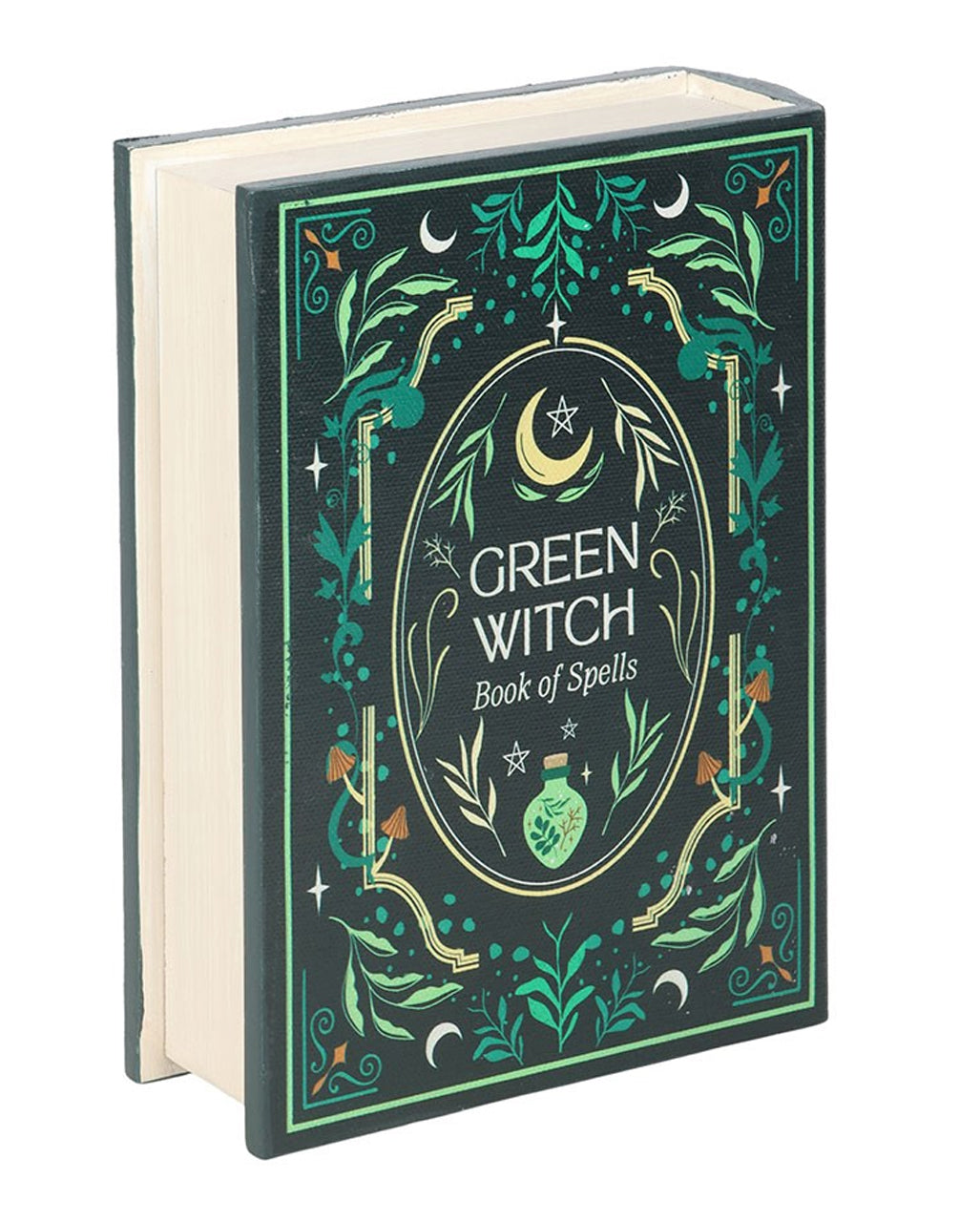 Green Witch Buch Aufbewahrungsbox 21cm