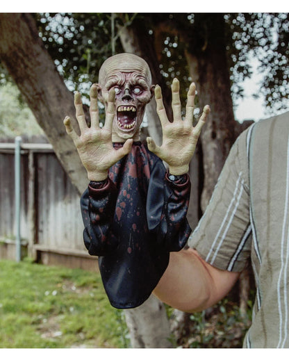 Horror Reachers Handpuppe Zombie greifend 33cm