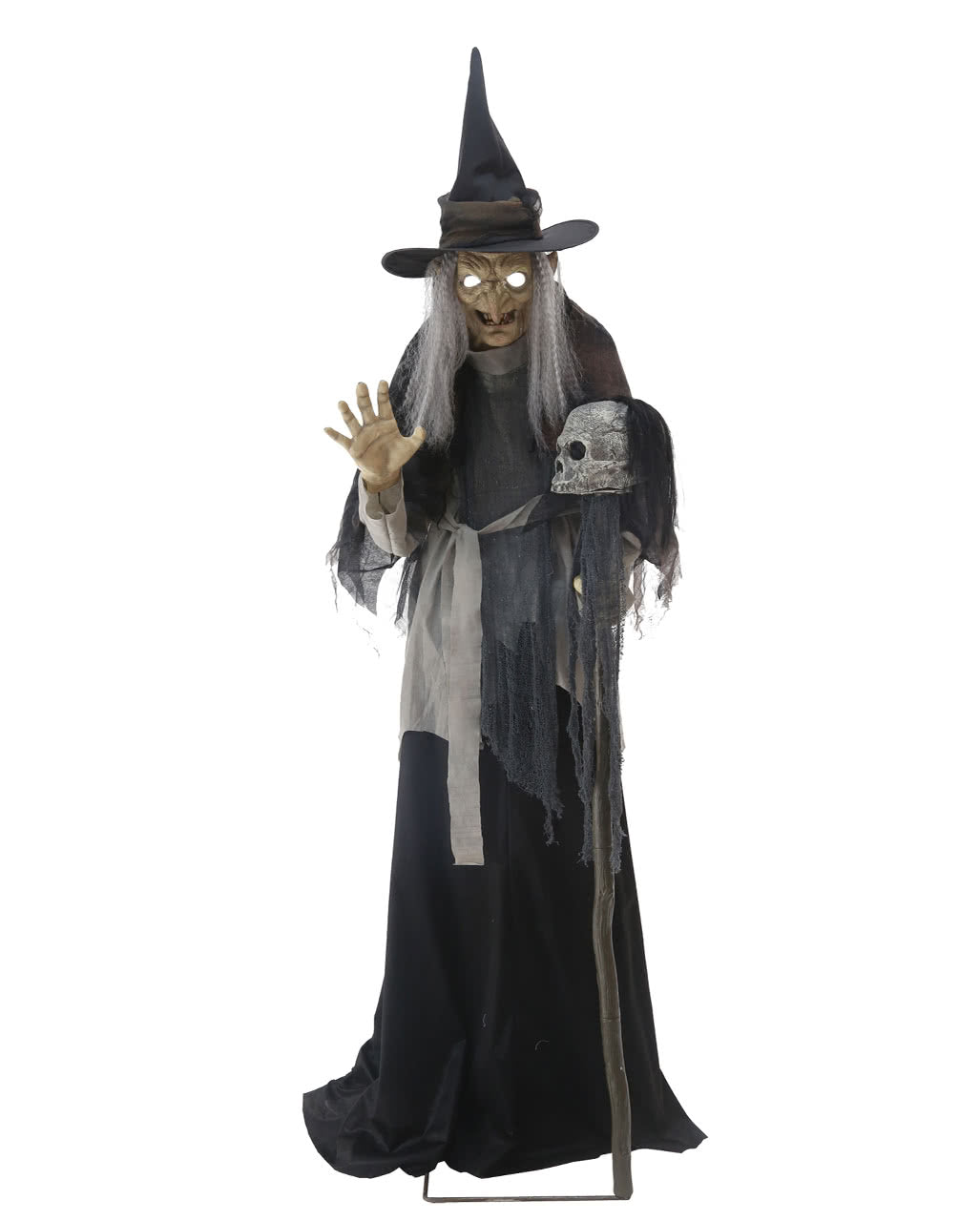 Lunging Witch Halloween Animatronic