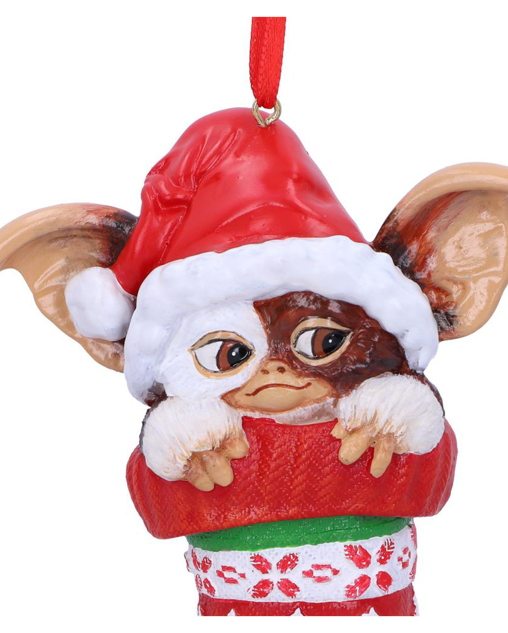 Gremlins Gizmo in Weihnachtsstrumpf Christbaumkugel