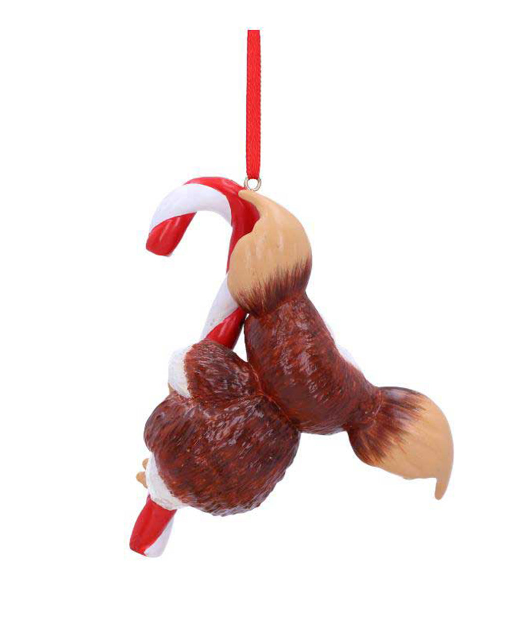 Gremlins Gizmo an Zuckerstange Christbaumkugel 11cm