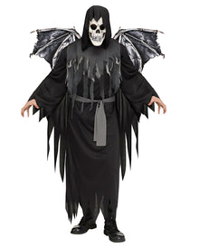 Grim Reaper Männerkostüm mit Flügeln