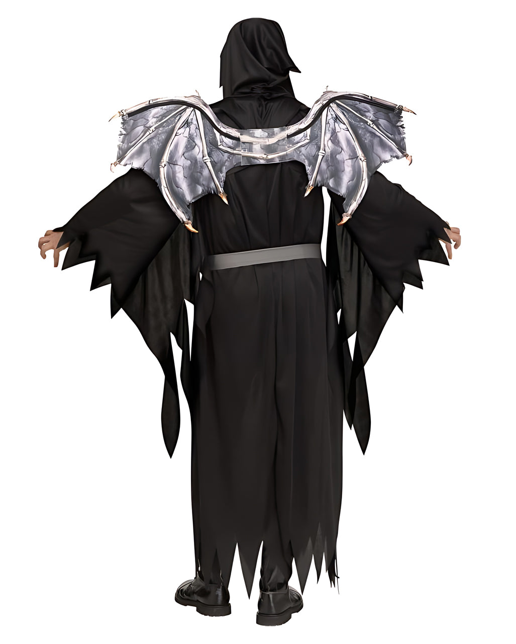 Grim Reaper Männerkostüm mit Flügeln