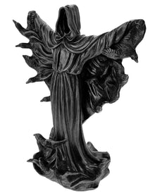 Grim Reaper With Black Raven 29cm