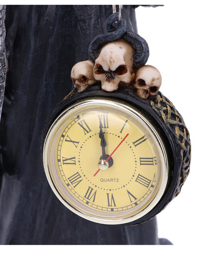 Sensenmann mit Uhr Figur 39,5 cm
