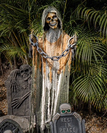 Fetzengeist Standfigur mit Licht, Sound & Bewegung 170cm