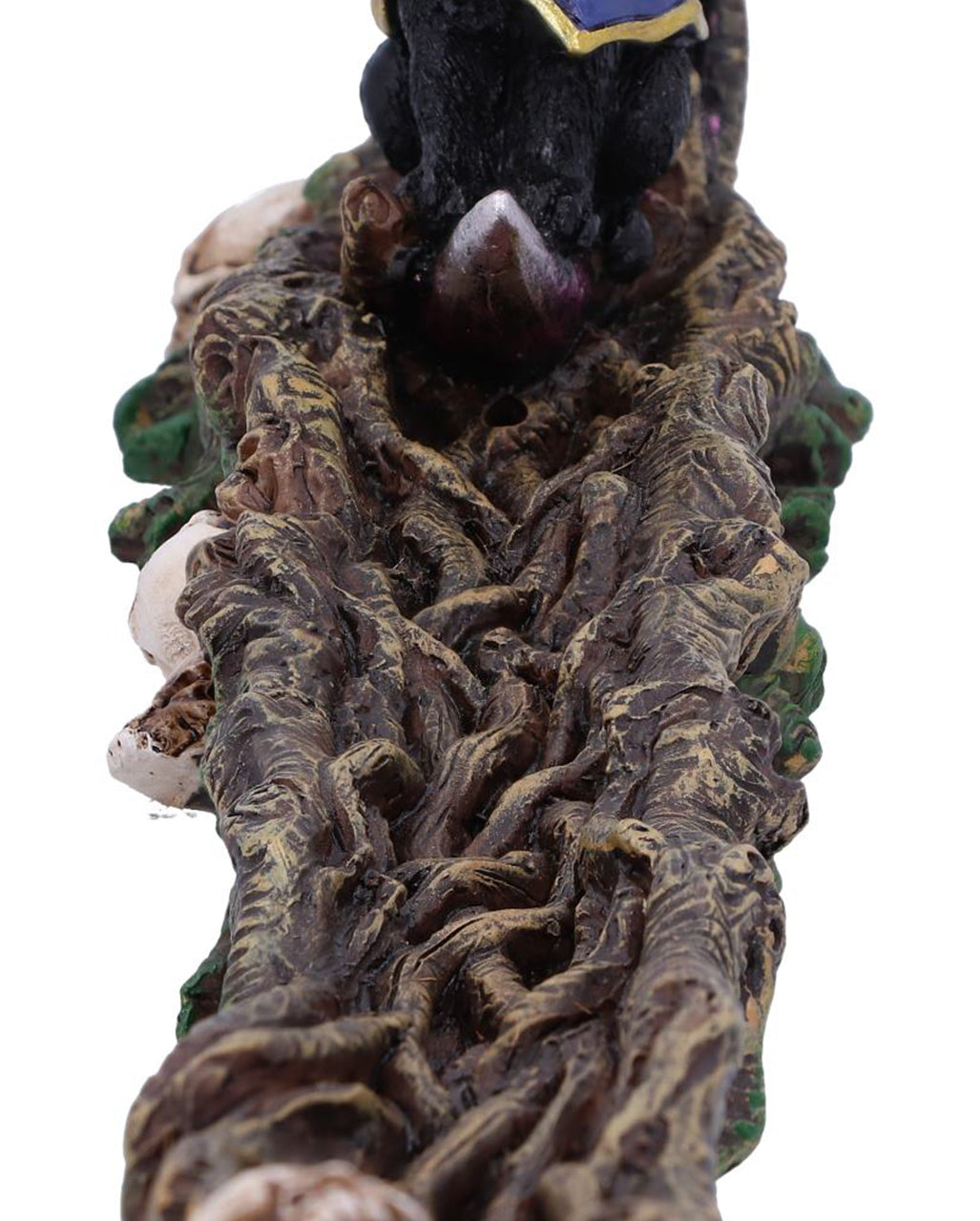 Hexenkatze mit Halbmond Räucherstäbchenhalter 29cm