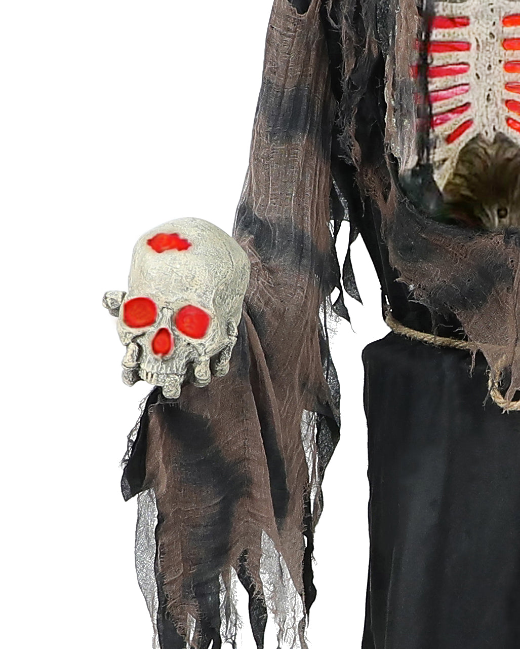 Grimmiger Sensenmann Halloween Animatronic 210cm
