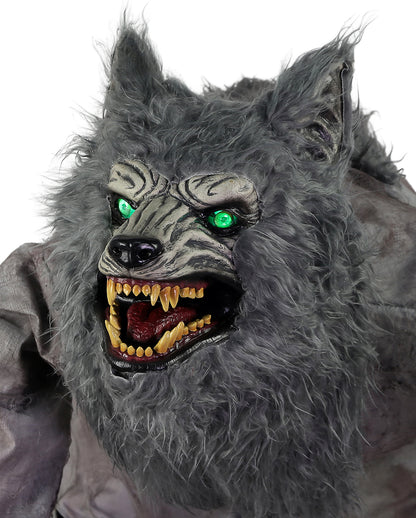 Grimmiger Werwolf Halloween Animatronic
