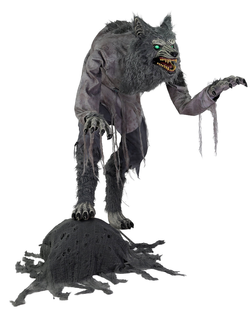Grimmiger Werwolf Halloween Animatronic