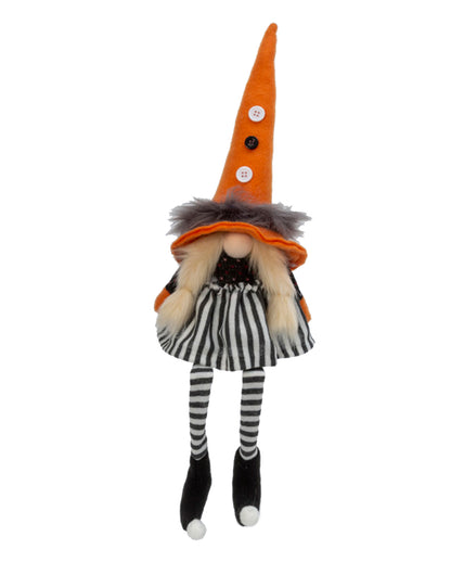 Large Witch Gnome Woman As Edge Stool 55cm