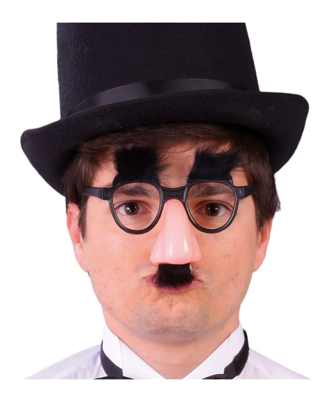 Joker Nose With Eyebrows And Glasses