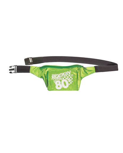 Grüne 80's Wammerl Bauchtasche