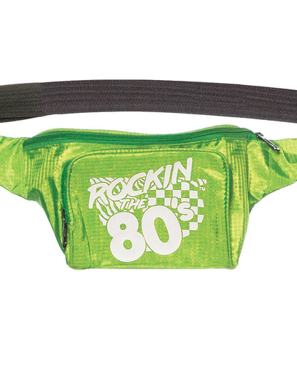 Grüne 80's Wammerl Bauchtasche
