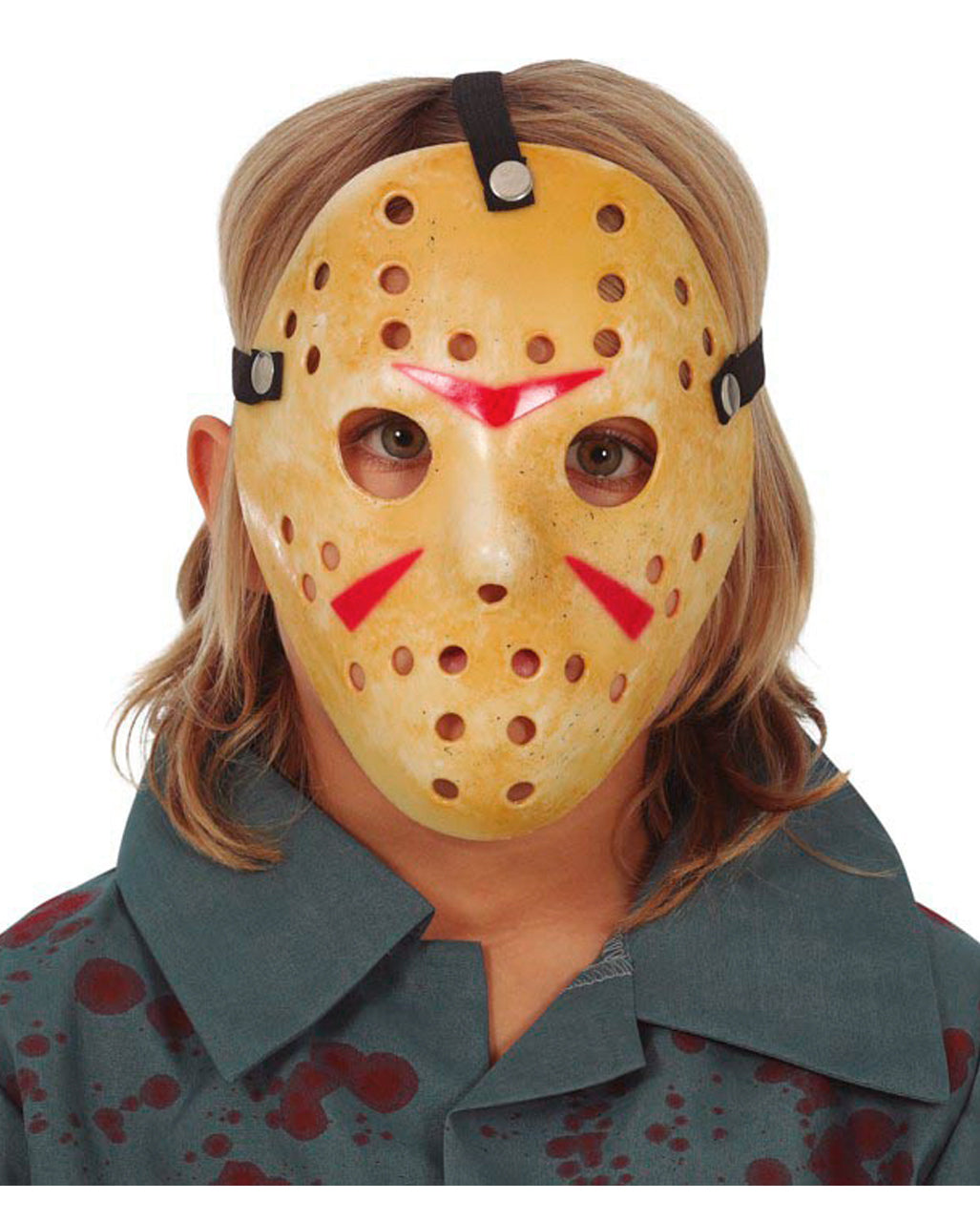 Hockey Maske für Kinder als Kostümzubehör