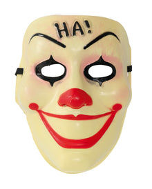 HA! Clowns Maske aus PVC