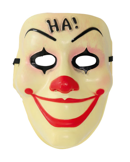 HA! Clowns Maske aus PVC