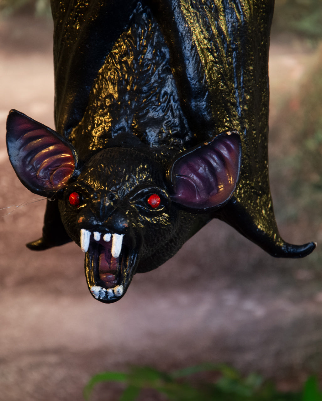 Herunterhängende Vampir Fledermaus 47cm