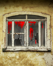 3D Blut Gel Fenster Halloween Dekoration