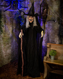 Halloween Figur Hexe Agatha 180cm